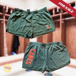 Vintage Champion Miami Hurricanes women’s shorts